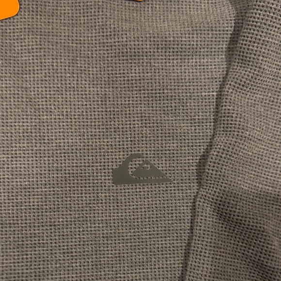 Quiksilver Men's Dark Gray Hoodie - Picture 2 of 5